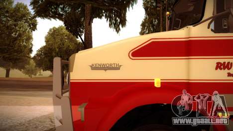 Kenworth RoadTrain T800 para GTA San Andreas