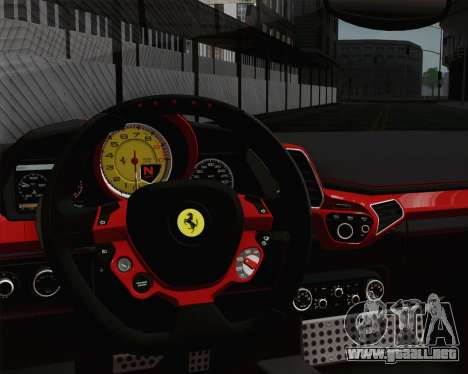 Ferrari 458 Italia 2010 para GTA San Andreas