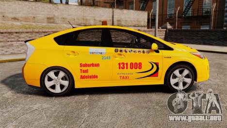 Toyota Prius 2011 Adelaide Taxi para GTA 4