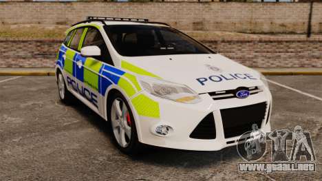 Ford Focus Estate Norfolk Constabulary [ELS] para GTA 4