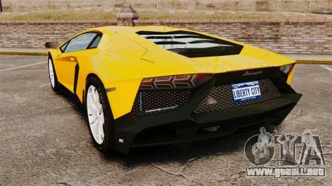 Lamborghini Aventador LP720-4 50th Anniversario para GTA 4