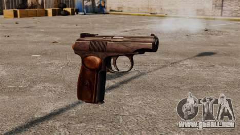 Pistola autocargable Makarova para GTA 4