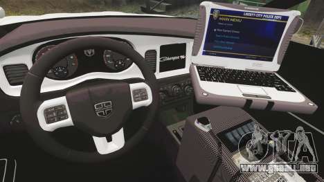 Dodge Charger 2012 NYPD [ELS] para GTA 4