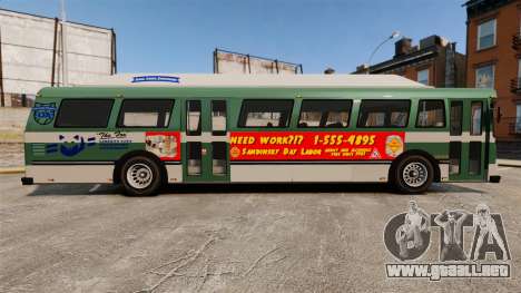 Real publicidad en taxis y autobuses para GTA 4