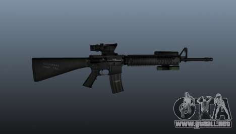 Rifle de asalto M16A4 AEG para GTA 4