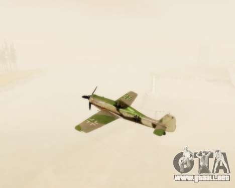 Focke-Wulf FW-190 D12 para GTA San Andreas