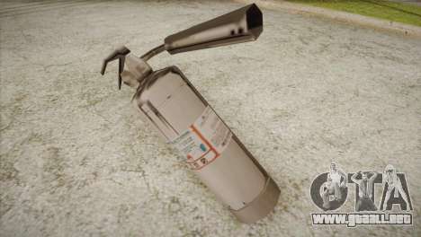 Nuevo extintor para GTA San Andreas