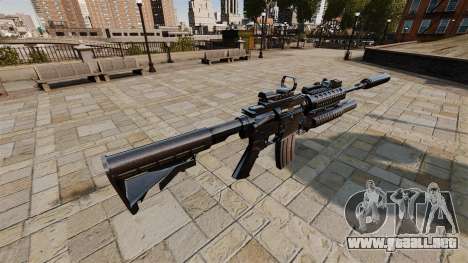 Automático carabina M4A1 SOPMOD para GTA 4