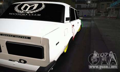 BUNKER VAZ 2107 para GTA San Andreas