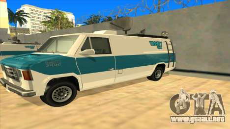 News Van HQ para GTA San Andreas