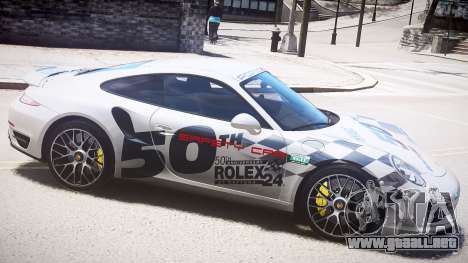 Porsche 911 Turbo 2014 para GTA 4