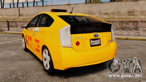 Toyota Prius 2011 Adelaide Taxi para GTA 4