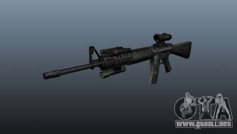 Rifle de asalto M16A4 AEG para GTA 4