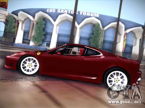 Ferrari 360 Challenge Stradale para GTA San Andreas