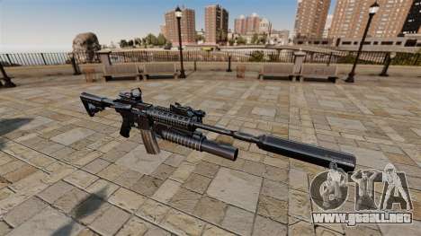 Automático carabina M4A1 SOPMOD para GTA 4