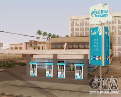 AZS Gazprom Neft para GTA San Andreas