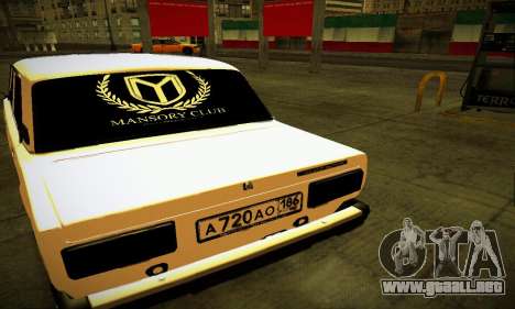 BUNKER VAZ 2107 para GTA San Andreas