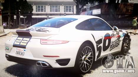 Porsche 911 Turbo 2014 para GTA 4