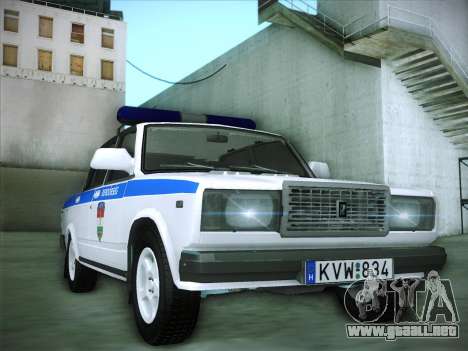 Rendőrség LADA 2107 para GTA San Andreas