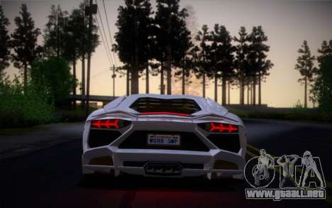 Lamborghini Aventador LP720-4 50th Anniversario para GTA San Andreas