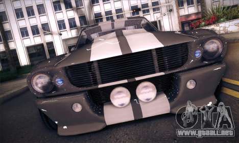 Shelby GT500 E v2.0 para GTA San Andreas