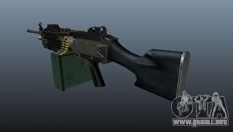 Ametralladora actualizada de ligera M249 para GTA 4