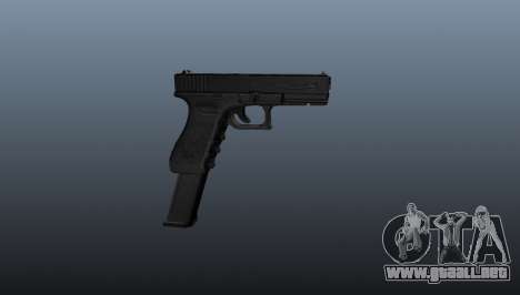 Pistola ametralladora Glock 18 para GTA 4