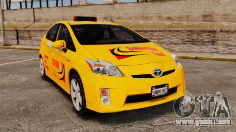 Toyota Prius 2011 Adelaide Taxi para GTA 4