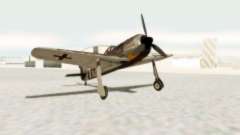 Focke-Wulf FW-190 A5 para GTA San Andreas