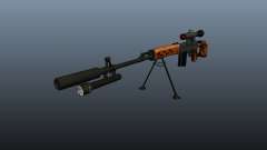 Rifle de francotirador Dragunov A & K para GTA 4