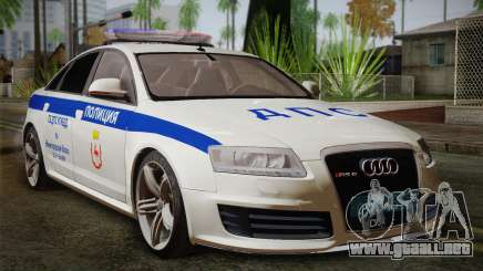Audi RS6 Police para GTA San Andreas