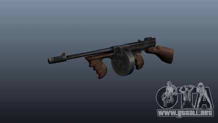 Subfusil Thompson M1928 para GTA 4