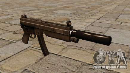 La metralleta MP5 con silenciador para GTA 4