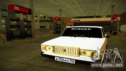 BUNKER VAZ 2107 para GTA San Andreas