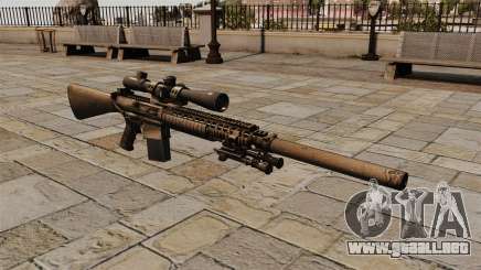 El rifle de sniper M110 para GTA 4