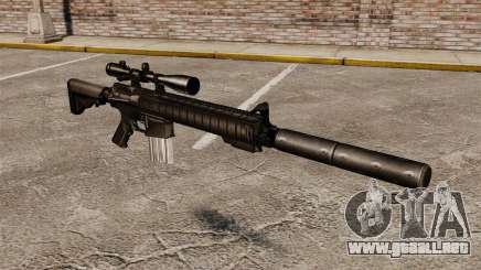 El rifle de francotirador SR-25 para GTA 4