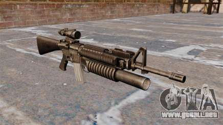 El fusil de asalto M16A4 para GTA 4