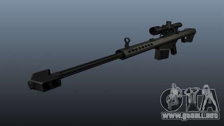 Rifle de francotirador Barrett M82A1 para GTA 4