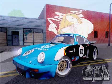 Porsche 911 RSR 3.3 skinpack 5 para GTA San Andreas