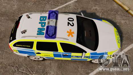 Skoda Octavia RS Metropolitan Police [ELS] para GTA 4