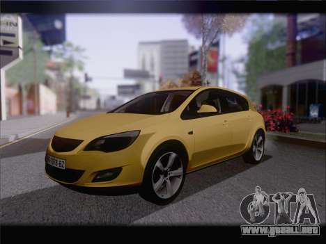 Opel Astra J 2011 para GTA San Andreas