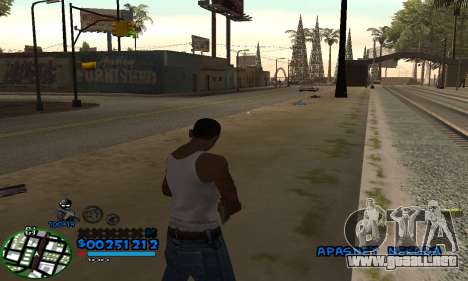 C-HUD CutHot para GTA San Andreas