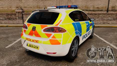 Seat Cupra Metropolitan Police [ELS] para GTA 4