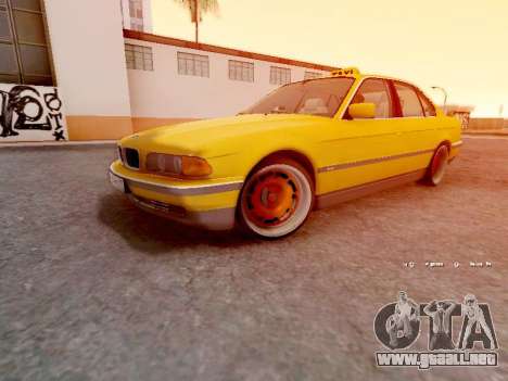 BMW 730i para GTA San Andreas