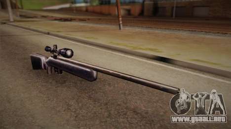 Rifle de francotirador de Max Payn para GTA San Andreas