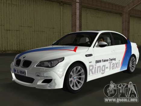 BMW M5 (E60) 2009 Nurburgring Ring Taxi para GTA Vice City