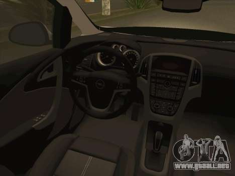 Opel Astra J 2011 para GTA San Andreas