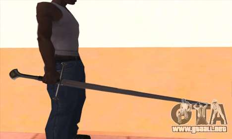Sword Narsil para GTA San Andreas