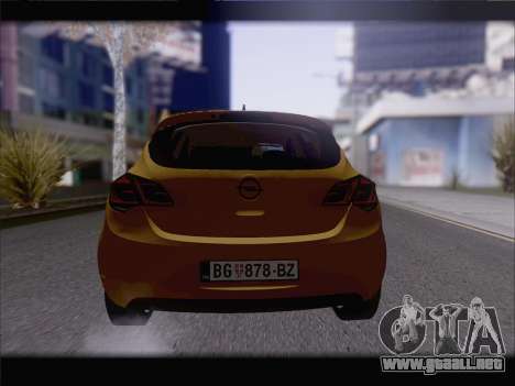 Opel Astra J 2011 para GTA San Andreas