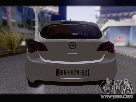 Opel Astra J 2011 para GTA San Andreas